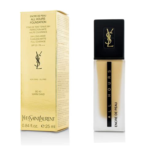 Yves Saint Laurent All Hours Foundation Spf 20, Bd40 